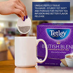 Load image into Gallery viewer, Tetley British Blend Premium Decaf Black Tea, Decaffeinated Tea, 40 Teabags (Pack of 6), Rainforest Alliance Certified
