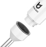 Load image into Gallery viewer, Cordless Hand Blender, UTALENT Variable Speed Immersion Blender handheld Rechargeable, with USB-C Charging Cable, Egg Whisk, for Smoothies, Milkshakes, Hummus and Soups – White