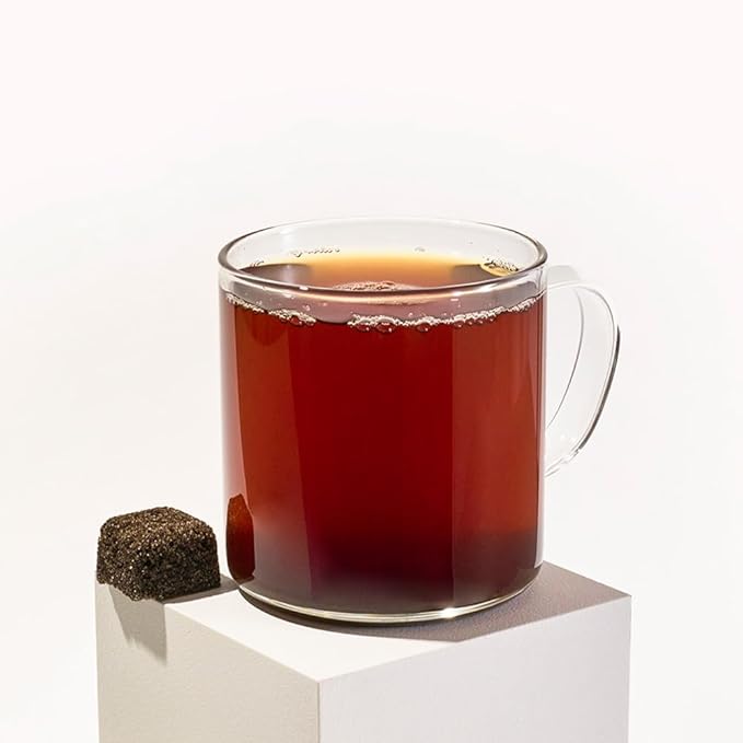 Tea Drops 30 Bulk Pack Organic Vanilla Black Bagless Tea - Loose Leaf, Lightly Sweetened, On-The-Go. Plastic-Free - Iced or Hot