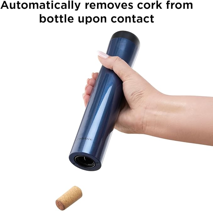 Rabbit Automatic Electric Wine Opener Corkscrew, Rechargeable