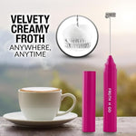 Load image into Gallery viewer, Frother Portable &amp; Compact Handheld Foam Maker Lattes, Cappuccinos (Dragonfruit, Froth N Go)