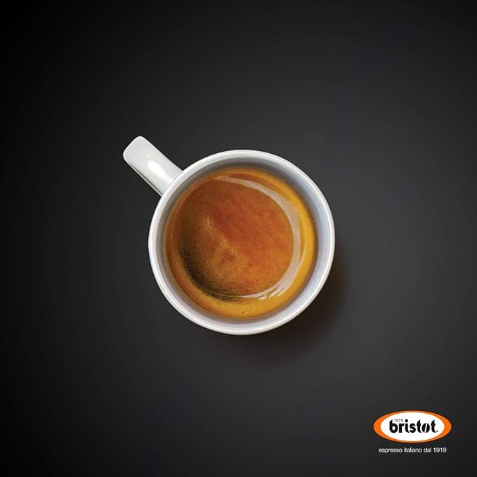 Bristot 100% Arabica Capsules compatible with Lavazza Blue* Machines | 50 Count