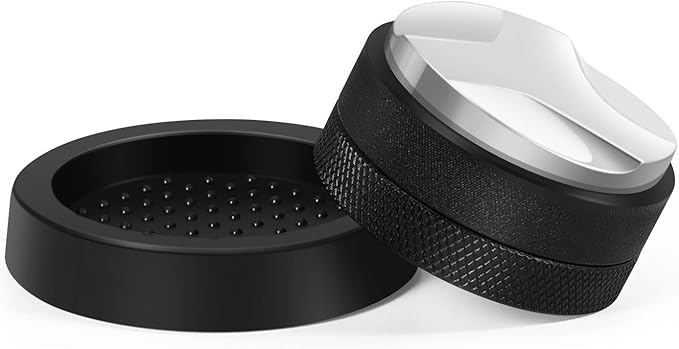 Flexzion Espresso Distribution Tool 58mm Coffee Leveler, Adjustable Depth and Universally Compatible Espresso Leveler for 58mm Portafilters and Espresso Machines