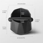 Load image into Gallery viewer, Coffee Knock Box Espresso Grounds - CAFEMASY Home Use Epsresso Accessories Unique Design Diamond Shape Mini Knock Box with Espresso Cleaning Brush