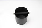 Load image into Gallery viewer, Espresso Knock Box, Stainless Steel Coffee Grounds Knock Box, With Removable Knock Bar and Non-Slip Rubber Base (Black)