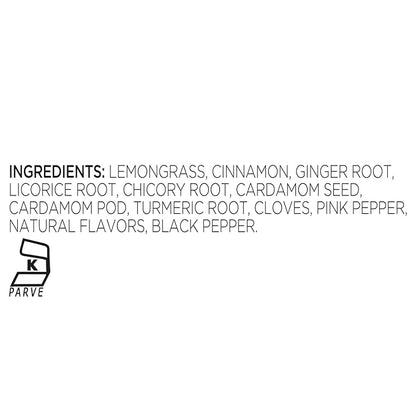 Tea Forte Turmeric Chai Premium Loose Leaf Caffeine-Free Herbal Tea Blend Canister, Makes 35-50 Cups