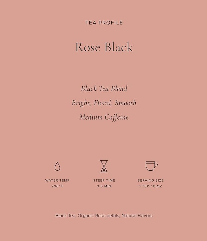 Art of Tea | Rose Black |12 Count Sampler Box