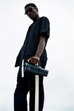 Load image into Gallery viewer, Stanley Quencher H2.0 Tumbler with Handle and Straw 40 oz | Flowstate 3-Position Lid | Cup Holder Compatible for Travel | Insulated Stainless Steel Cup | BPA-Free | Black Chroma