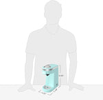 Load image into Gallery viewer, CHULUX Mini Coffee Maker for K Capsule, Single Serve Coffee Maker for One Cup Americano, Lightweight Pod Coffee Machine, Aqua