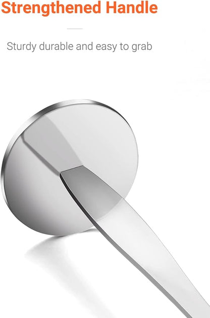 Two-in-One Stainless Steel Coffee Scoop Tamping Dual-Purpose Coffee Spoon Powder Hammer Tamper Multi Function Spoon Holder Coffee Tools for Measuring and Tamping