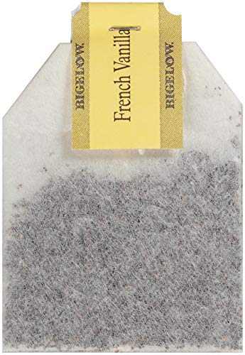 Bigelow French Vanilla Tea 28-Count Boxes (Pack of 6) Premium Black Tea Flavored with Vanilla Antioxidant-Rich Gluten-Free Full-Caffeine Tea in Foil-Wrapped Bags