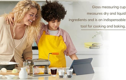 Shot Glasses Measuring cup Liquid Heavy Glass Wine Glass Espresso Shot Glass 1.5OZ/45ML (2 pack-45ml)