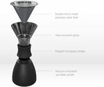 Load image into Gallery viewer, asobu Insulated Pour Over Coffee Maker (32 oz.) Double-Wall Vacuum, Stainless-Steel Filter and Take on the Go Carafe (Copper)