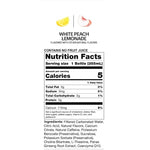 Load image into Gallery viewer, UPTIME Energy Drink, White Peach Lemonade Sparkling, 12 Pack, Vitamin C, L Theanine, Calcium, Sugar Free Energy Drinks for Focus Support, 142mg of Natural Caffeine, 5 Calories, Clean, 12 fl oz Cans