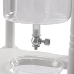 Load image into Gallery viewer, Cold Brew Drip Coffee Maker, 2500ml/84.54oz Ice Coffee Brewer Machine Dripper Pot Cold-Drip Coffee Tower with Glass Container Wood Stand for Home Office