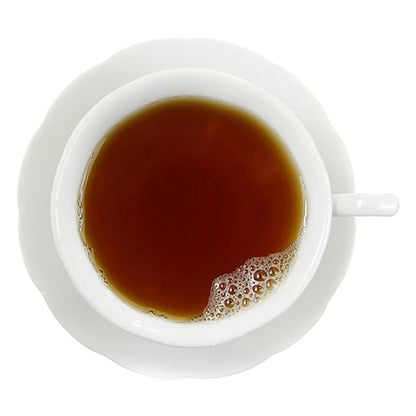 China Keemun Panda Black Tea | Loose Leaf Pouches | 4oz | Winey Fruity Flavor | Medium Caffeine | Smooth Taste with Depth | Traditional Congou-Style Chinese Black Tea from Qimen County