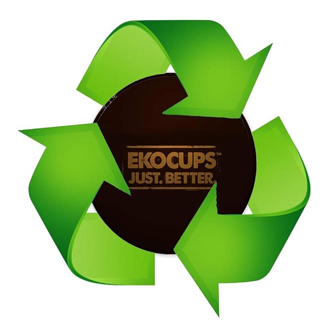 EKOCUPS Artisan Organic Bold Hot or Iced Coffee, Dark roast, in Recyclable Single Serve Cups for Keurig K-cup Brewers, 40 count (Pack of 2)