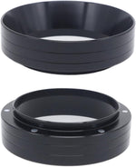 Load image into Gallery viewer, 51mm Magnetic Espresso Dosing Funnel Lightweight Aluminum Coffee Dosing Ring Compatible 51mm Portafilter (Black, 51mm)