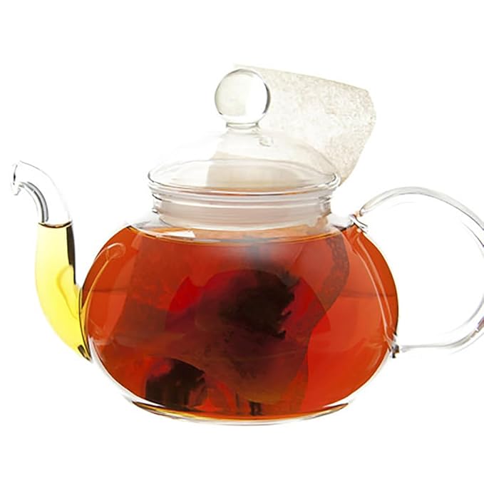 English Tea Store Blue Lady Flavored Black Loose Leaf Tea pouches - 4oz | Citrus Passionfruit Orange Grenadine Sweet Blend | High Grown Premium Tea