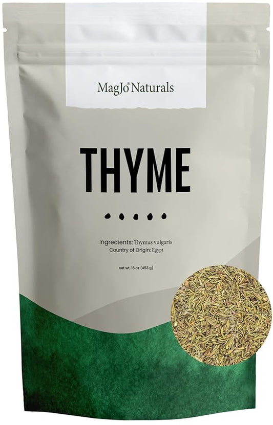 Thyme Leaf | Loose Leaf | Bulk 1 Pound bag | MagJo Naturals