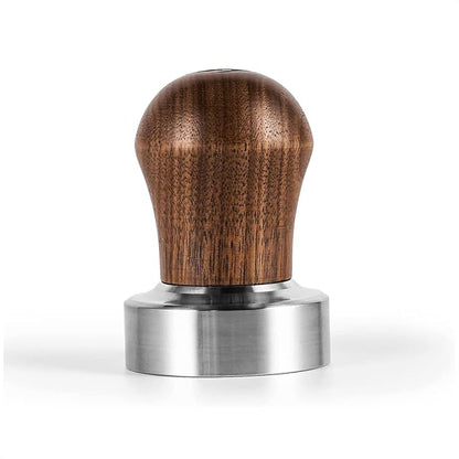 CrossCreek 54mm Espresso Tamper | Fits 54mm Breville Barista Espresso Portafilter | Thickening Base Walnut Handle Tamper Tools for Espresso Machine | Espresso Machine Accessories