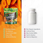 Load image into Gallery viewer, Opportuniteas Organic Turmeric Tea Powder - Matcha Green Tea, Turmeric, Cinnamon, Ginger, Black Pepper - Natural Joint Support - Vegan &amp; Non-GMO - 30 Servings