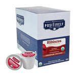Load image into Gallery viewer, Organic Positively Tea Company, Hibiscus Herbal Tea, K-Cup Compatible, 24 Pods