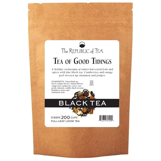 The Republic of Tea - Tea of Good Tidings, Full Leaf 16 oz