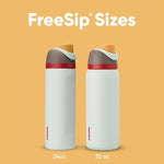 Load image into Gallery viewer, Owala FreeSip Insulated Stainless Steel Water Bottle with Straw for Sports, Travel, and School BPA-Free Sports Water Bottle, 32 oz, Boneyard