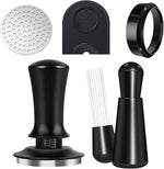 Load image into Gallery viewer, Espresso Accessories Kit 51mm, Coffee Tamper Set with Espresso Tamper, WDT Tool, Espresso Tamper Mat, Espresso Dosing Funnel, Puck Screen, Espresso Tools for 51mm Coffee Machine Accessories