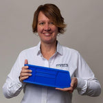 Load image into Gallery viewer, Akro-Mils 30224 AkroBins Plastic Storage Bins, Space-Saving Stackable Bins for Garage, Pantry, Craft Organization, 11" L x 4" W x 4" H, Stone, 12-Pack