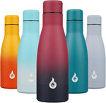 Load image into Gallery viewer, BJPKPK Insulated Water Bottle 12oz Small Stainless Steel Water Bottles Reusable Metal Thermal Keep Cold and Hot,Charming Black Red