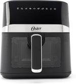 Load image into Gallery viewer, Oster Compact Air Fryer, 4-Quart Digital Airfryer with Window, Easy-to-Use Countertop Air Fryer