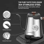 Load image into Gallery viewer, Electric Kettles, Gooseneck Electric Kettle, ±1℉ Temperature Control, for Pour Over Coffee and Tea, 304 Stainless Steel Inner, BPA-Free, Quick Heating Electric Kettles for Boiling Water, 1L Black