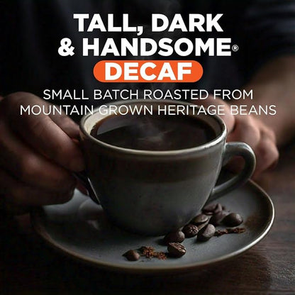 Maud's Decaf Dark Roast Coffee Pods, 50ct, Decaffeinated Coffee in Recyclable Single Serve Pods – 100% Arabica Coffee, Compatible with Keurig K Cups Maker