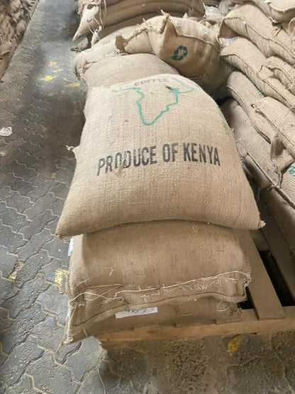 Kenya AA Grade Roasted Arabica Coffee Beans from Kenyan Highlands - 100% Pure Arabica Coffee Roasted Beans (Medium Roast Ground Coffee, 1 LB)