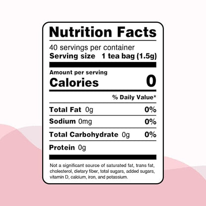 FullChea - Raspberry Leaf Tea Bag, 40 Teabags - Natural Pregnancy Tea - Pure Red Raspberry Leaf Herbal Tea - Non-GMO - Caffeine-free - Help Childbirth & Support Menstrual