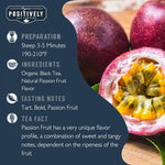 Load image into Gallery viewer, Organic Positively Tea Company, Passion Fruit Black Tea Bags, 100 Count, Eco-Friendly Tea Bags, Non-GMO