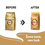 Load image into Gallery viewer, Lavazza Qualità Oro Whole Bean Coffee, Medium Roast, 100% Arabica, 2.2 lb Bag (Pack of 6)