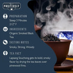 Load image into Gallery viewer, Organic Positively Tea Company, Lapsang Souchong Black Tea, Loose Leaf, 16 Ounce