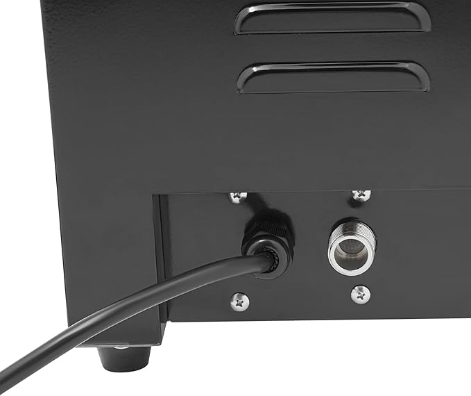 8L/2.1Gal Commercial Steam Milk Frother, 1300W 110V Steam Milk Foam Machine with LED Display, Electric Coffee Foam Maker Frothing Machine for Bars, Cafes, Heating Drinks