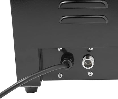 8L/2.11gal Commercial Steam Milk Frother, 3000W 5-Gear Fast Heating Milk Steamer Machine Electric Steam Milk Frothing Machine Espresso Coffee Milk Foam Machine for Bar Cafe