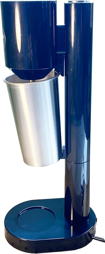 New DiFora ENA Drink Mixer, Milkfrother, Milkshake Maker, 100W., 120V., Two Speeds, Large Stainless Steel Cup, Black