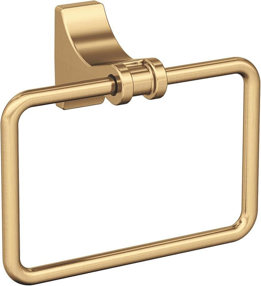 Amerock Champagne Bronze Towel Ring - 5-1/4 in Length - Hand Towel Holder for Bathroom or Kitchen
