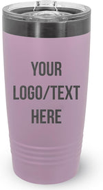 Load image into Gallery viewer, Stainless Steel Tumbler Personalized-Custom Engraved (Lavender, 1 Count (Pack of One))