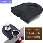 Load image into Gallery viewer, Coffee Knock Box Shock-Absorbent Durable Barista Style Knock Box With Removable Knock Bar and Non-Slip Base Gift Silicone Tamping Pad for Barista Tool Home Kitchen Bar Coffee Shop (Coffee Tamper Mat)