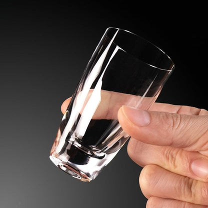 KAMMAK Shot Glasses Set of 2, 60ml/2oz Clear Espresso Shot Glass with Heavy Base for Bar Restaurants Home, Small Whiskey Shot Glass for Vodka, Whiskey, Tequila, Spirits & Liquors