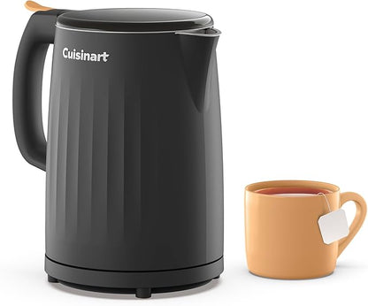Cuisinart Soho 1 Liter Double Wall Electric Kettle, Black