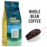 Load image into Gallery viewer, Door County Coffee Turtles in a Cup Flavored Whole Bean - 10 oz Bag - Medium Roast - 100% Specialty Arabica - Flavored Gourmet - Turtles in a Cup