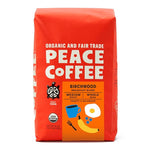 Load image into Gallery viewer, Peace Coffee Birchwood Breakfast Blend | 20 oz Whole Bean Medium Roast | Organic Fair Trade | Smooth, Mild Flavor | Shade Grown, Fresh Roasted